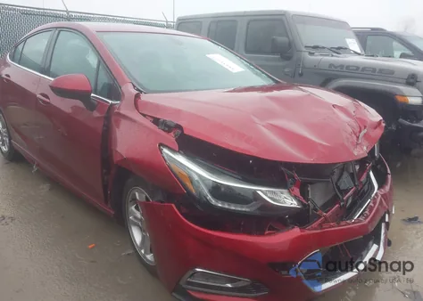 2017 Chevrolet Cruze Lt Auto из США, поврежденный, VIN 1G1BE5SM2H7150100